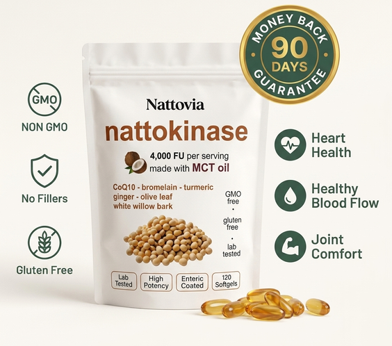 Nattokinase 4,000 FU per Serving with MCT Oil