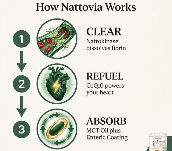 Nattokinase 4,000 FU per Serving with MCT Oil