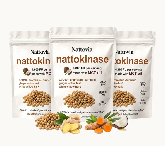 Nattokinase 4,000 FU per Serving with MCT Oil