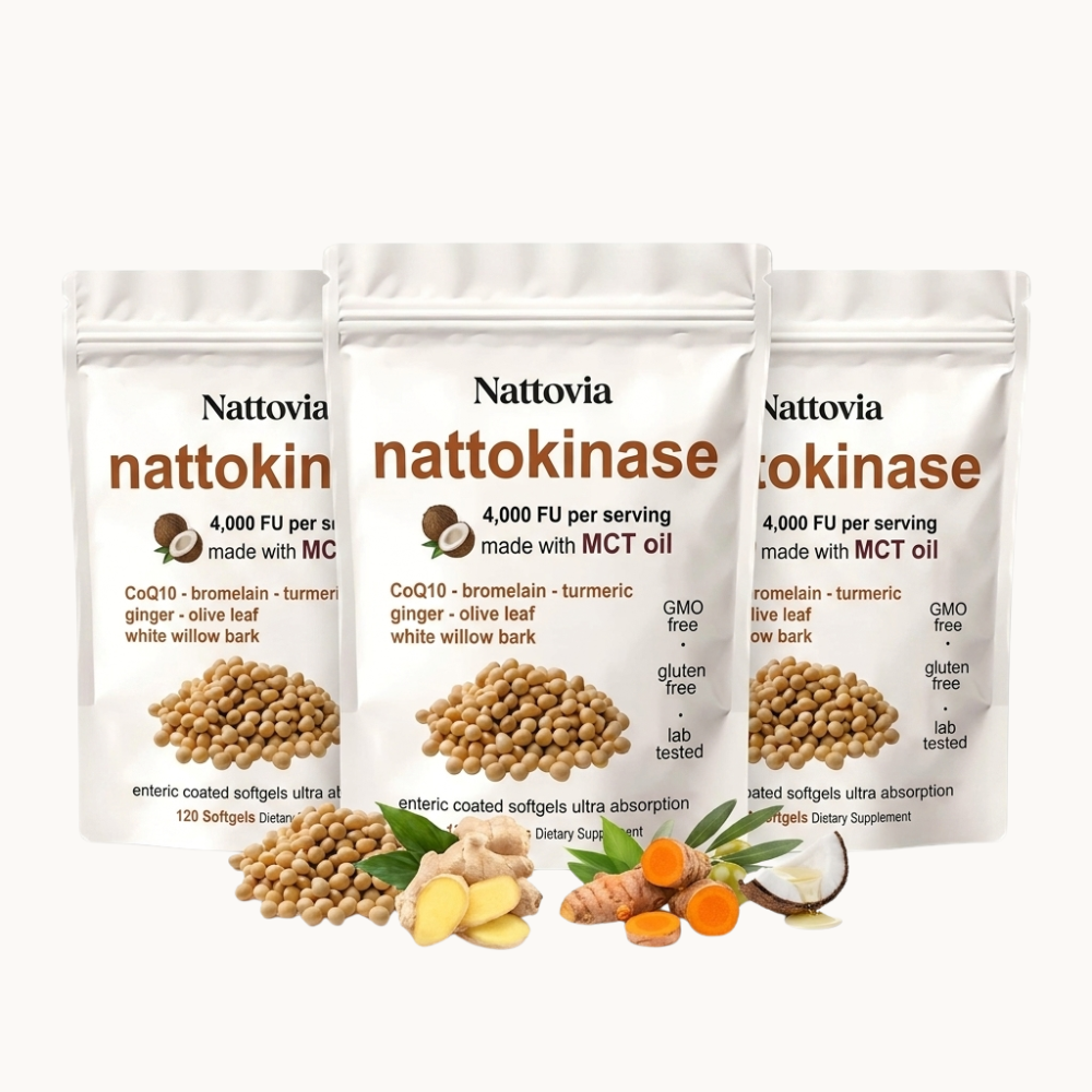 Nattokinase 4,000 FU per Serving with MCT Oil